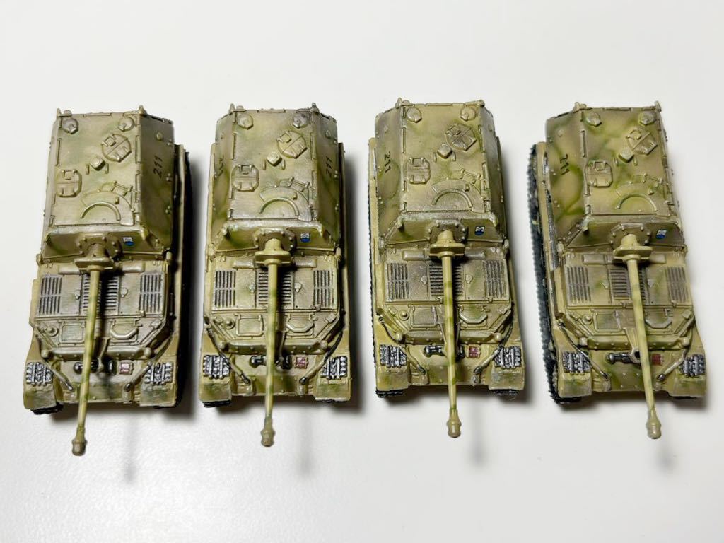 1/144 CAN.DO DOYUSHA 童友社 マイクロアーマー 第8弾 ドイツ フェルディナント 第653重駆逐戦車大隊 第2中隊 クルスク 1943年 ×4_画像3