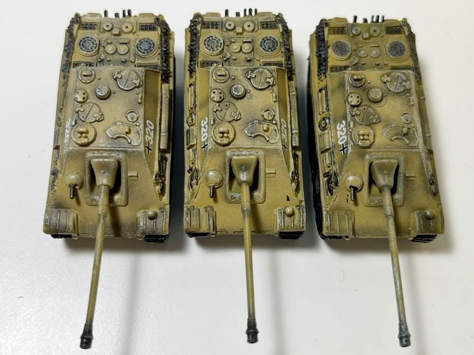 1/144 CAN.DO DOYUSHA.. company micro armor - no. 4. Germany ya-kto Panther tank latter term type tank ....1945 year spring Hungary ×3