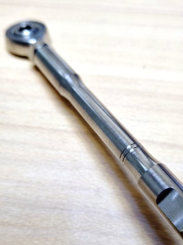 137-E-2-80* titanium alloy M6xP1.0x80mm. screw attaching type shift rod, shift change rod, gear change rod. length 50mm~350mm.