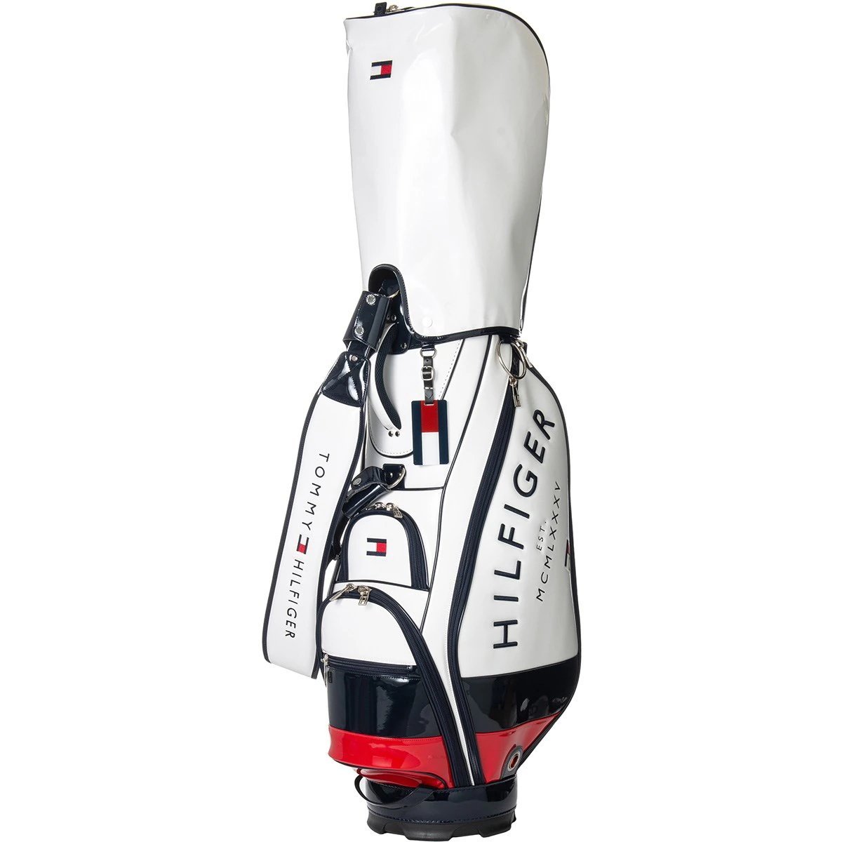 ★トミーヒルフィガーゴルフ THMG2FC2 カートキャディバッグ 9型 ホワイト(10)★TOMMY HILFIGER GOLF★_画像7