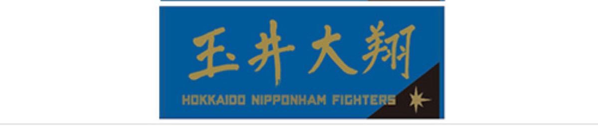 北海道日本ハムファイターズ　FAV限定 選手直筆応援タオル　玉井大翔選手