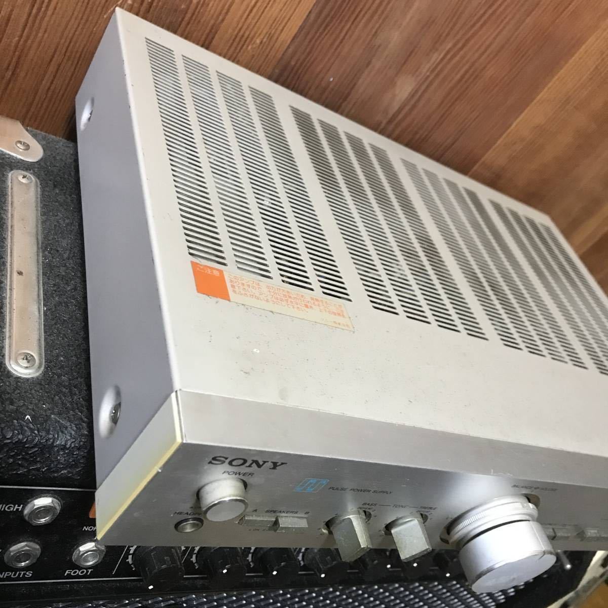 ソニー SONY TA-F45 (1980年発売）パルス電源　希少品　整備品を購入し再度調整済　宅急便EAZY（ヤマト）全国送料込み_画像3