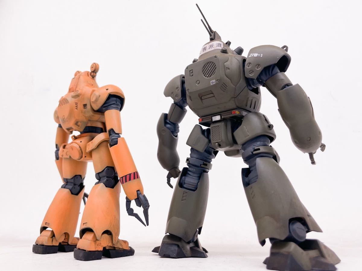 MODEROID HL-98ヘラクレス21＆ASV99ボクサー アナザーカラーVer. 完成品　パトレイバー　モデロイド_画像9