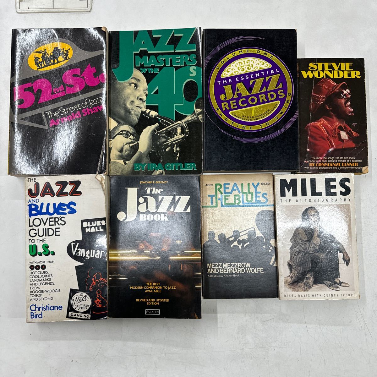 a0118-5.洋書 music 音楽 ペーパーパック まとめセット American jazz ジャズ records blues ディスプレイ インテリア 小物 クラシック_画像2
