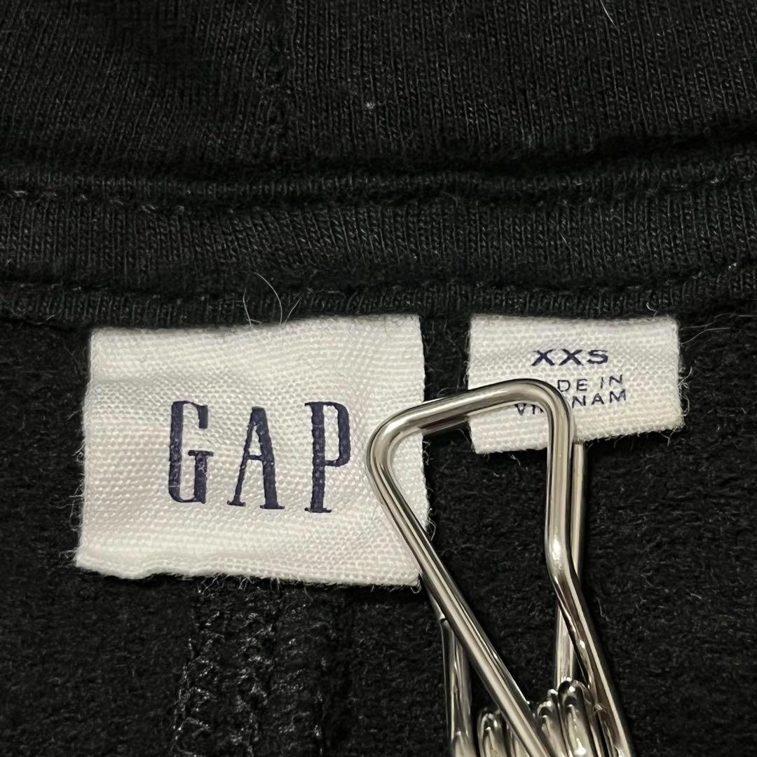 【GAP ギャップ】パーカー(XXS)ブラック　ベーシック　シンプル　秋冬_画像4