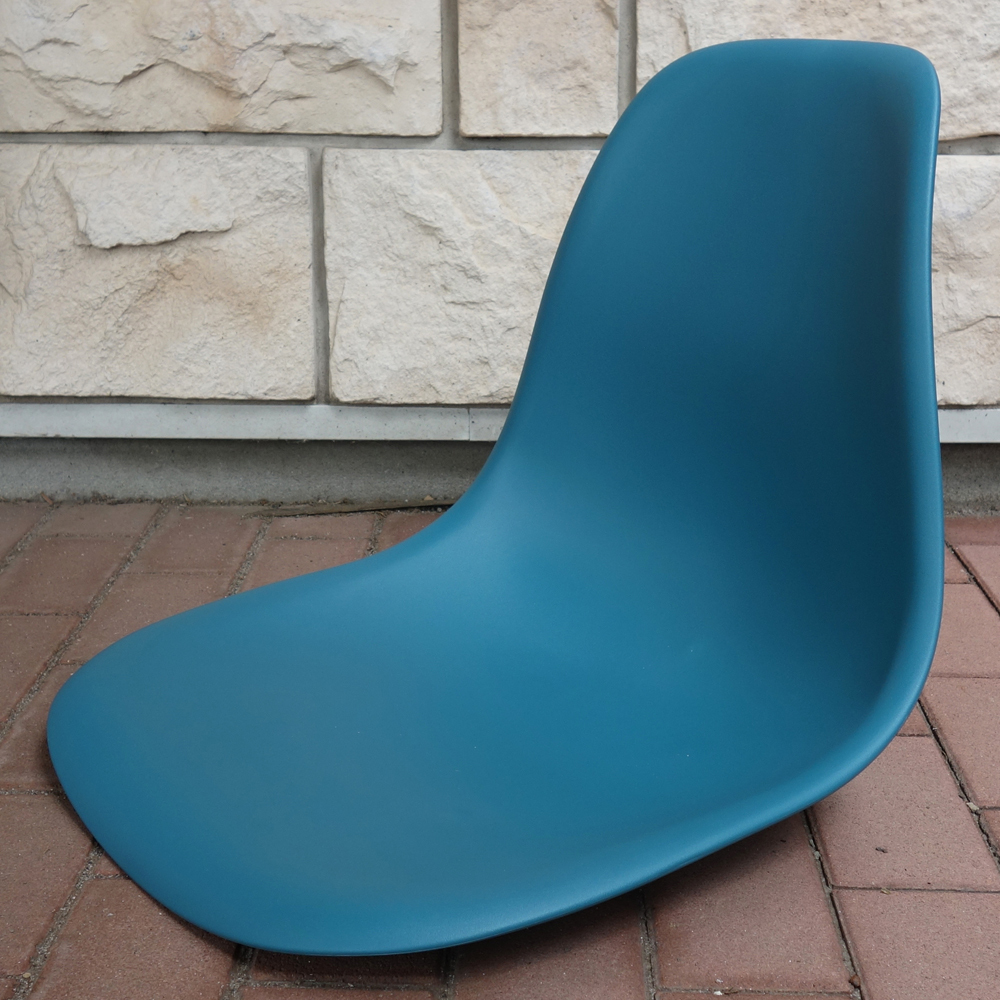 【未使用品】 イームズ シェルチェア 座面部品 椅子 Eames チェア イス DSWチェア Chair 家具 DSR ダイニング オフィスチェア Navyグレーの画像3