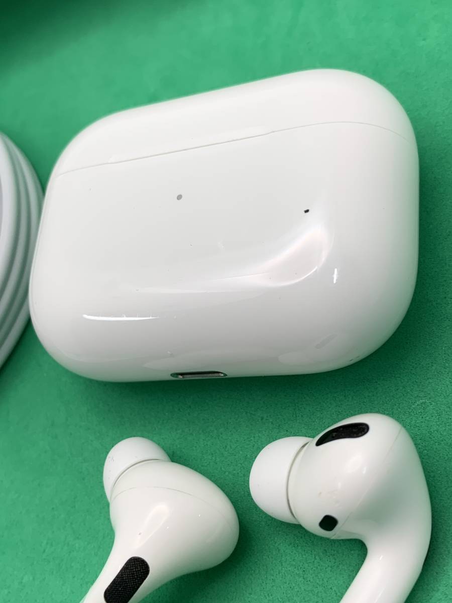 ★ちょい美品 AirPods Pro 第1世代 with Wireless Charging Case MWP22J/A ホワイト BP1690 7_画像6