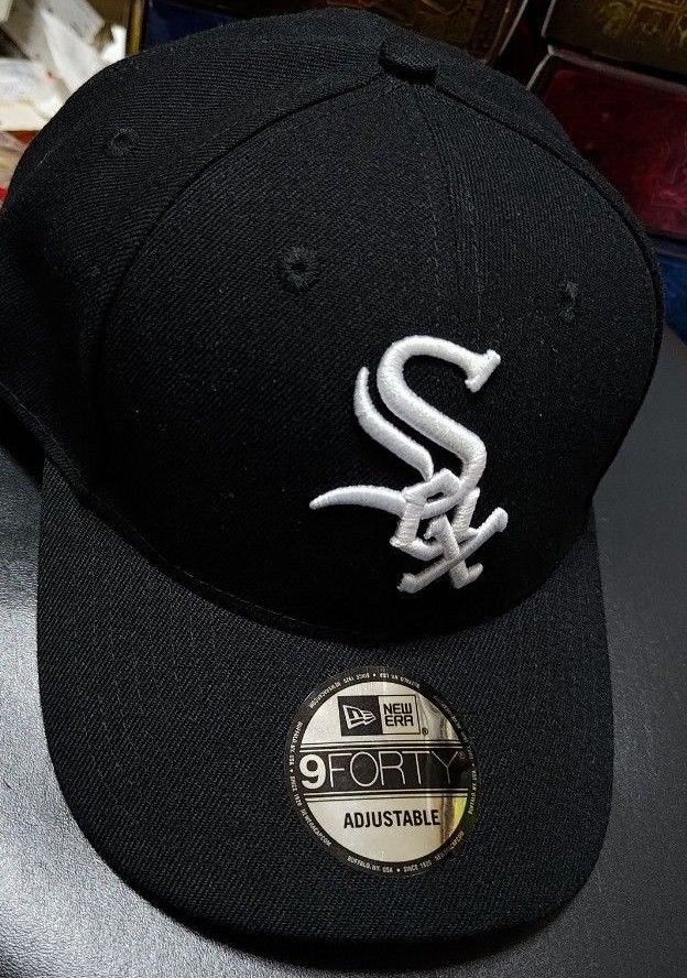 New Era Chicago ホワイトソックス White Sox キャップ黒色ブラックサイズ One Size
