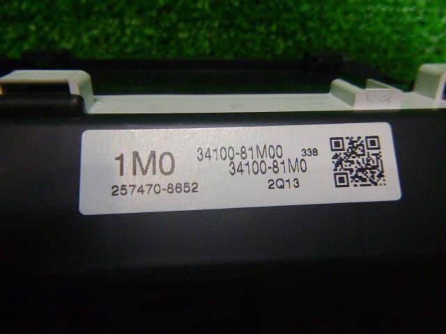 ●スペーシア MK32S H25/3 スピードメーター 34100-81M01 38,000km 未テスト ジャンク 部品取り用 補修用 長期在庫処分！_画像4