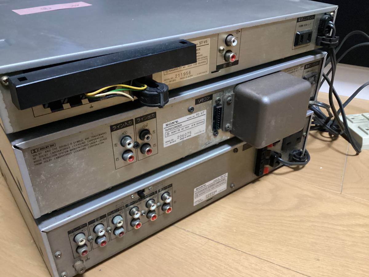Sony SONY system player Liberty TA-V7 ST-V5 TC-V7 set Sony SONY system player Liberty TA-V7 ST-V5 TC-V7 set