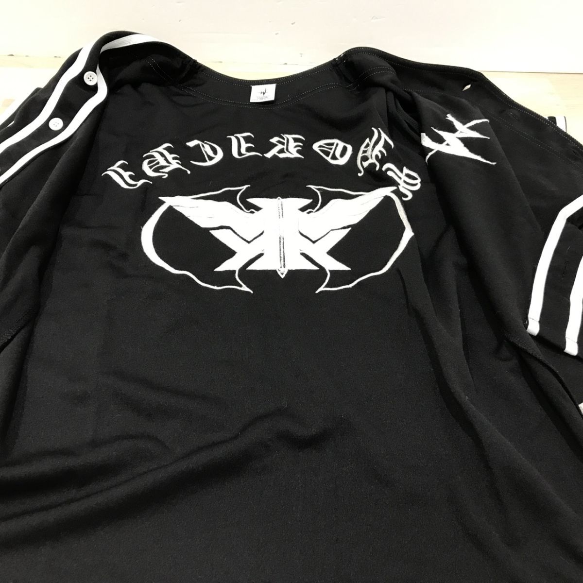 SHOKICHI ベースボールシャツ AKIRA Design ブラック 「EXILE THE SECOND LIVE TOUR 2016-2017 ”WILD WILD WARRIORS” THE FINAL」[C0033]_画像8