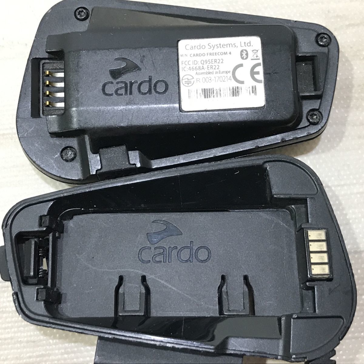 現状品 CARDO カルド FREECOM フリーコム 4 Bluetooth インカム 無線 トランシーバー バイク 二輪 オートバイ ツーリング[C0738]_画像5