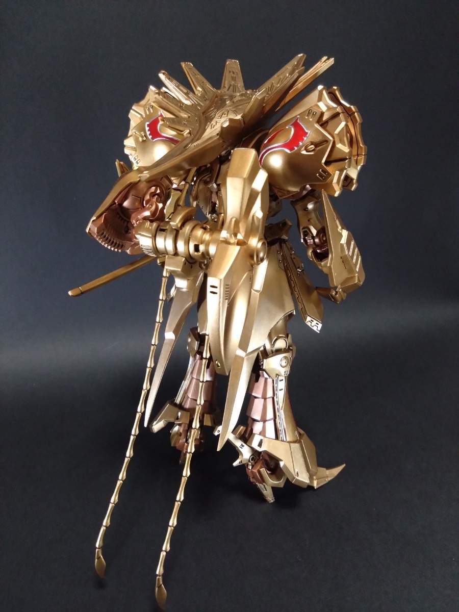 ボークス IMS 1/100 ナイト・オブ・ゴールド・A-T 塗装済 完成品 ファイブスター物語 fss KOG-AT KNIGHT of GOLD A-T_画像5