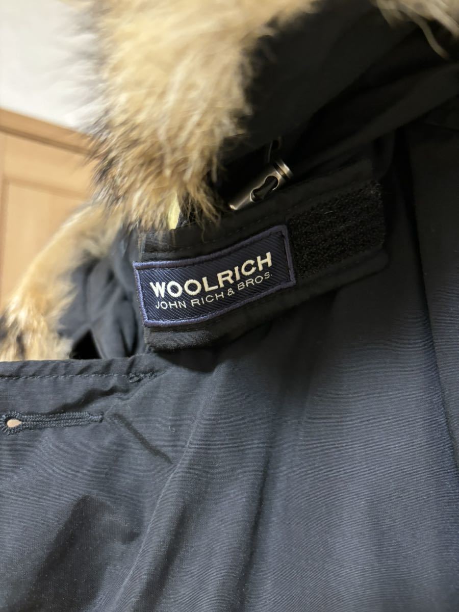 WOOLRICH ウールリッチ アークティックパーカー ブラック XSサイズ ダウン ジャケット _画像3