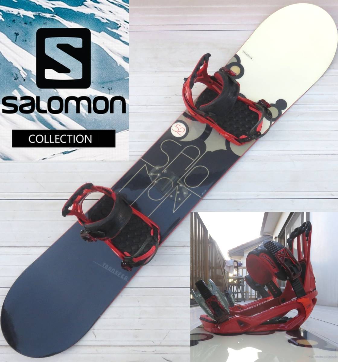 スノボー☆SALOMON（サロモン）TRANSFER 152cm /SALOMONバイン_画像1