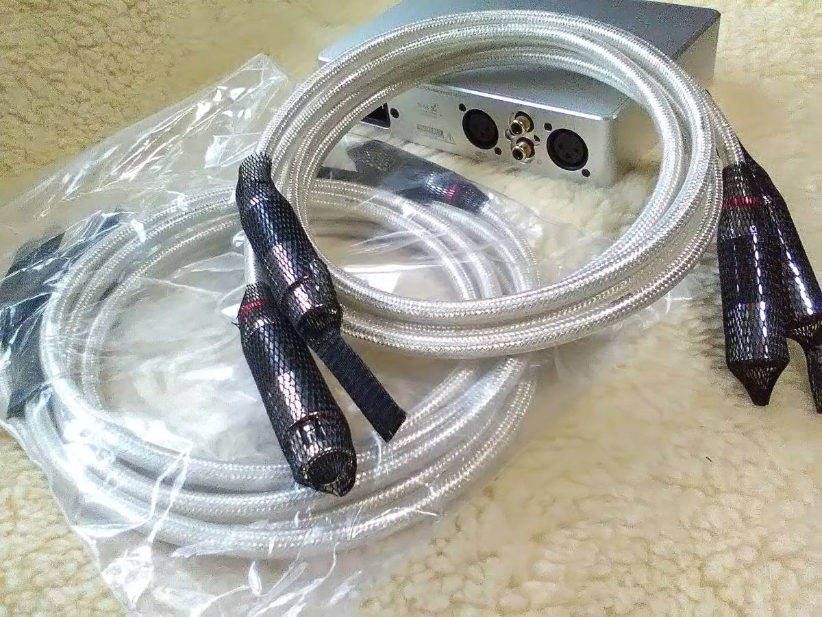  специальная цена цена *Elegant & Rich QED Sound* 5N OFC XLR кабель 1.5m пара не использовался товар 