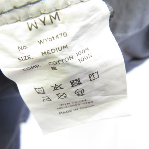 WYM LIDNM 2nd デニムジャケット Gジャン sizeM/ウィム バイ リドム 0102の画像5