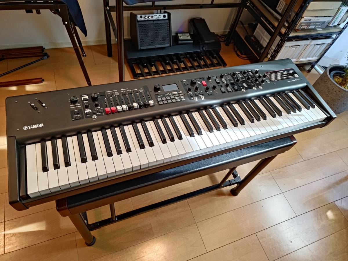 【美品】YAMAHA ヤマハ YC73 ピアノ ステージピアノ シンセサイザー シンセ キーボード_画像1