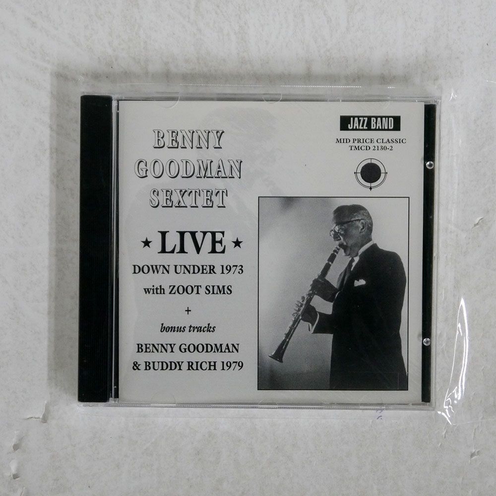 BENNY GOODMAN SEXTET/LIVE DOWN UNDER 1973/JAZZ BAND TMCD 2130-2 CD □_画像1