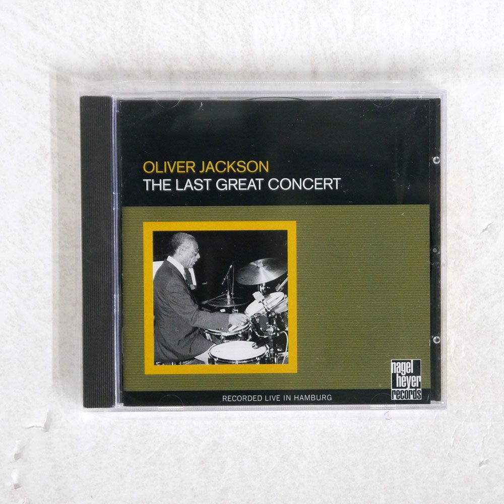 OLIVER JACKSON/THE LAST GREAT CONCERT/NAGEL HEYER CD 063 CD □_画像1