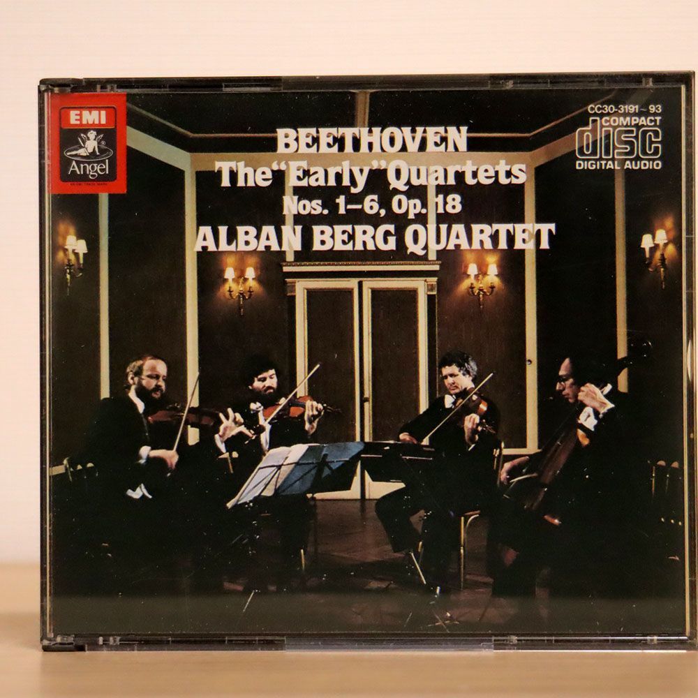 アルバン・ベルク四重奏団/ベートーヴェン初期弦楽四重奏曲/東芝EMI CC30-3191 CD_画像1