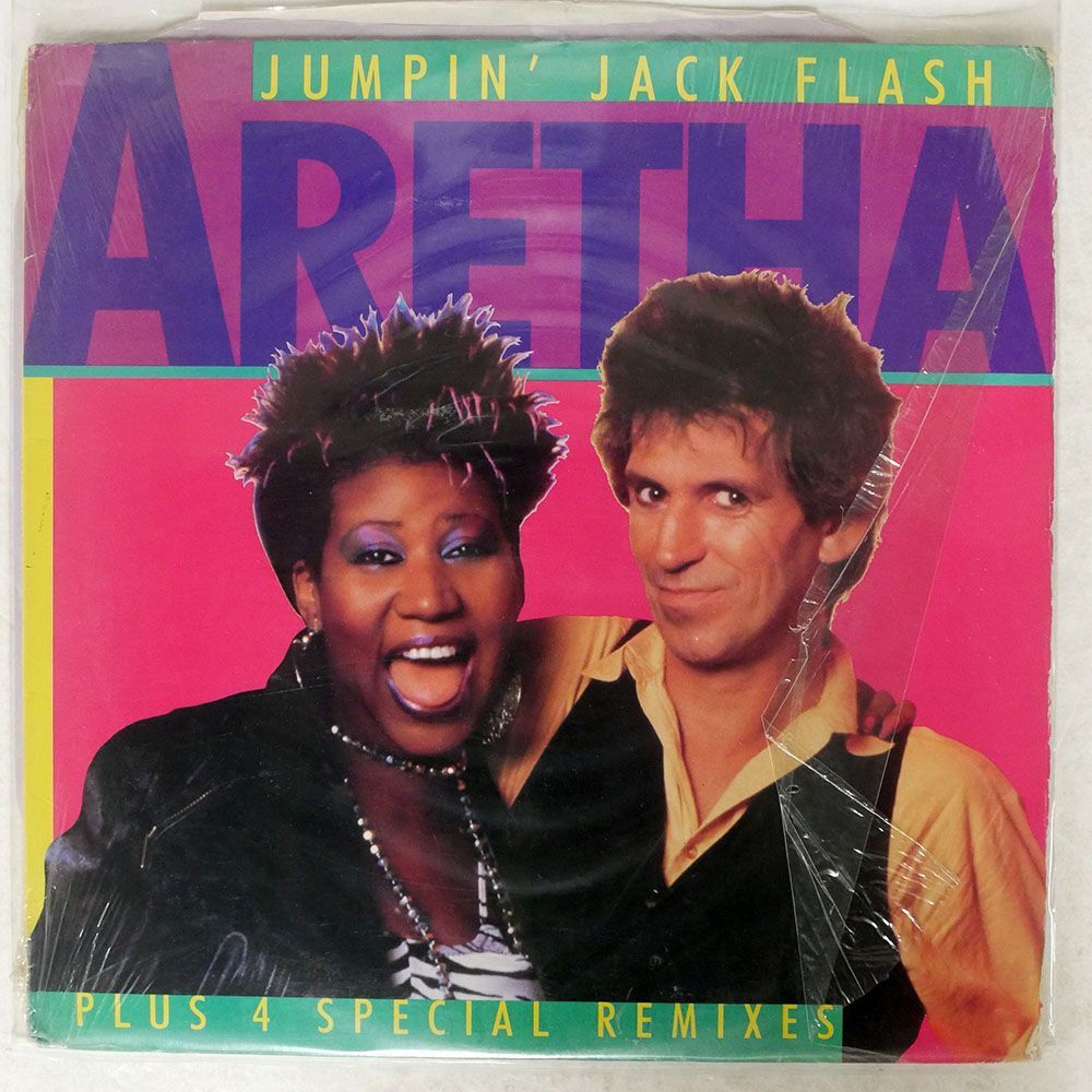 ARETHA FRANKLIN/JUMPIN’ JACK FLASH/ARISTA AD19529 12_画像1