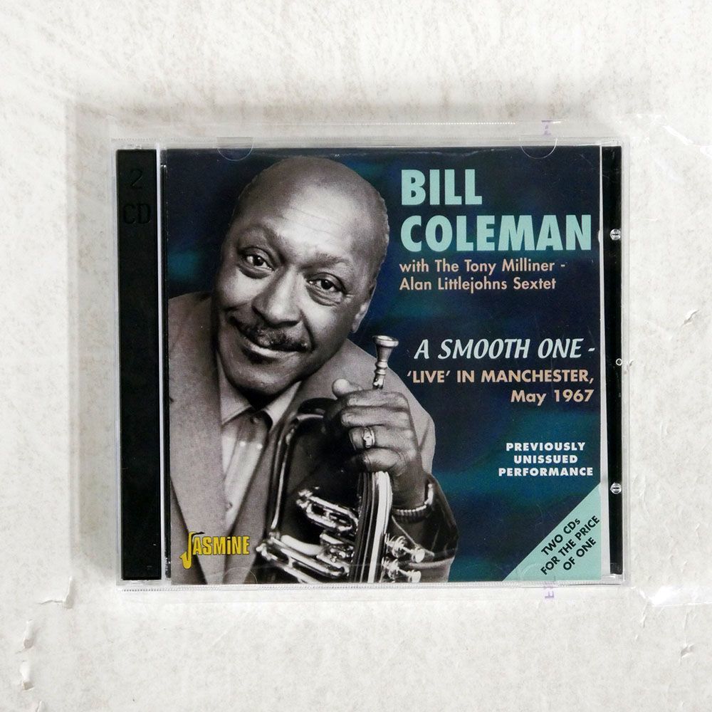 BILL COLEMAN/A SMOOTH ONE : LIVE IN MANCHESTER MAY 1967/JASMINE MUSIC JASCD 628 CD_画像1