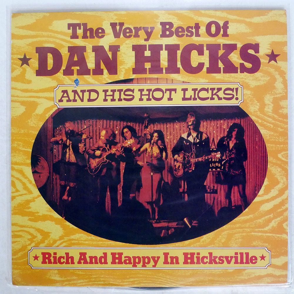 英 DAN HICKS/VERY BEST OF/SEE FOR MILES SEE65 LP_画像1