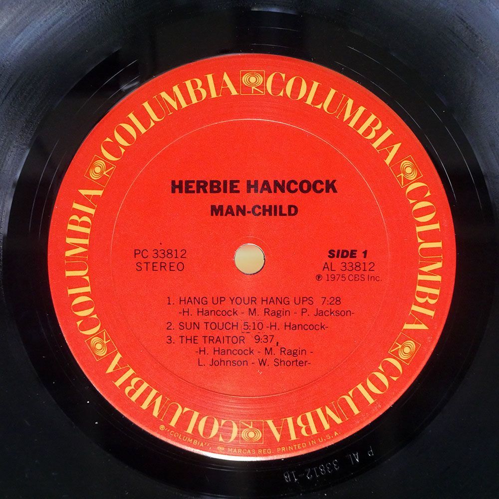 HERBIE HANCOCK/MAN-CHILD/COLUMBIA PC33812 LP_画像2