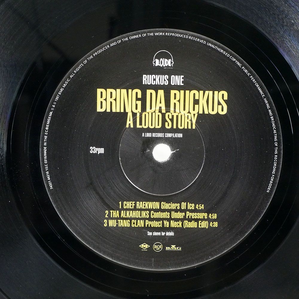 VA/BRING DA RUCKUS - A LOUD STORY/LOUD 74321442161 LP_画像2