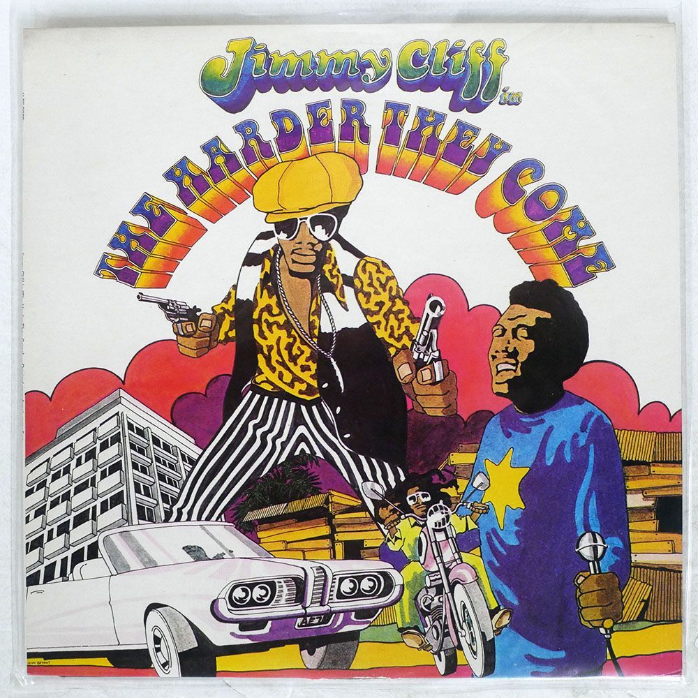 英 OST(JIMMY CLIFF)/HARDER THEY COME/ISLAND ILPS9202 LP_画像1