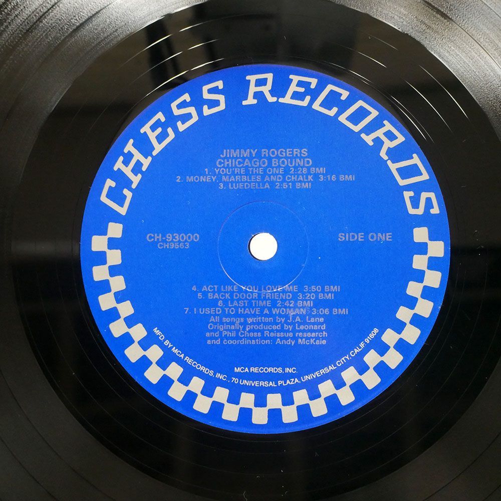 米 JIMMY ROGERS/CHICAGO BOUND/CHESS CH93000 LP_画像2