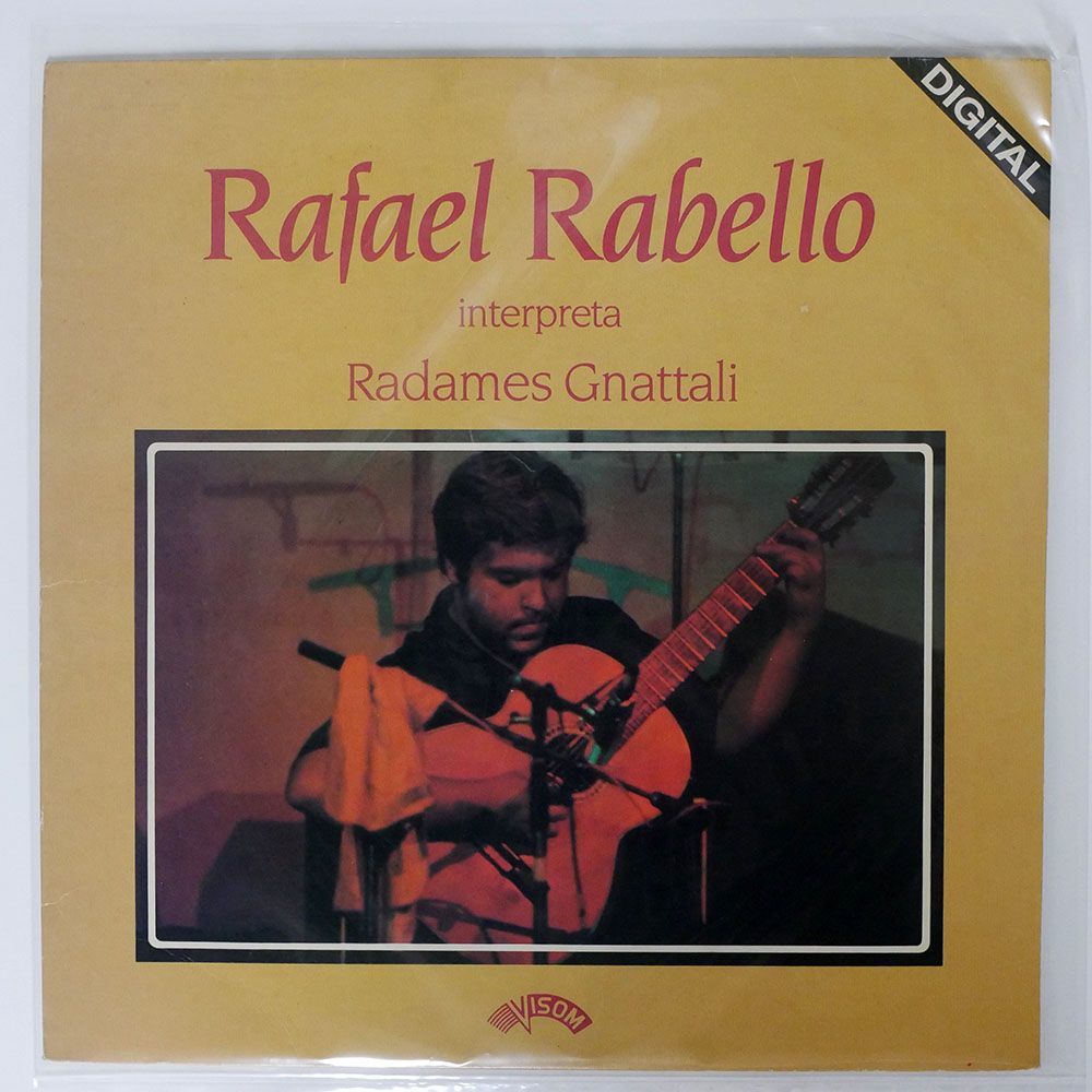 RAPHAEL RABELLO/INTERPRETA RADAMES GNATTALI/VISOM LPVO006 LP_画像1