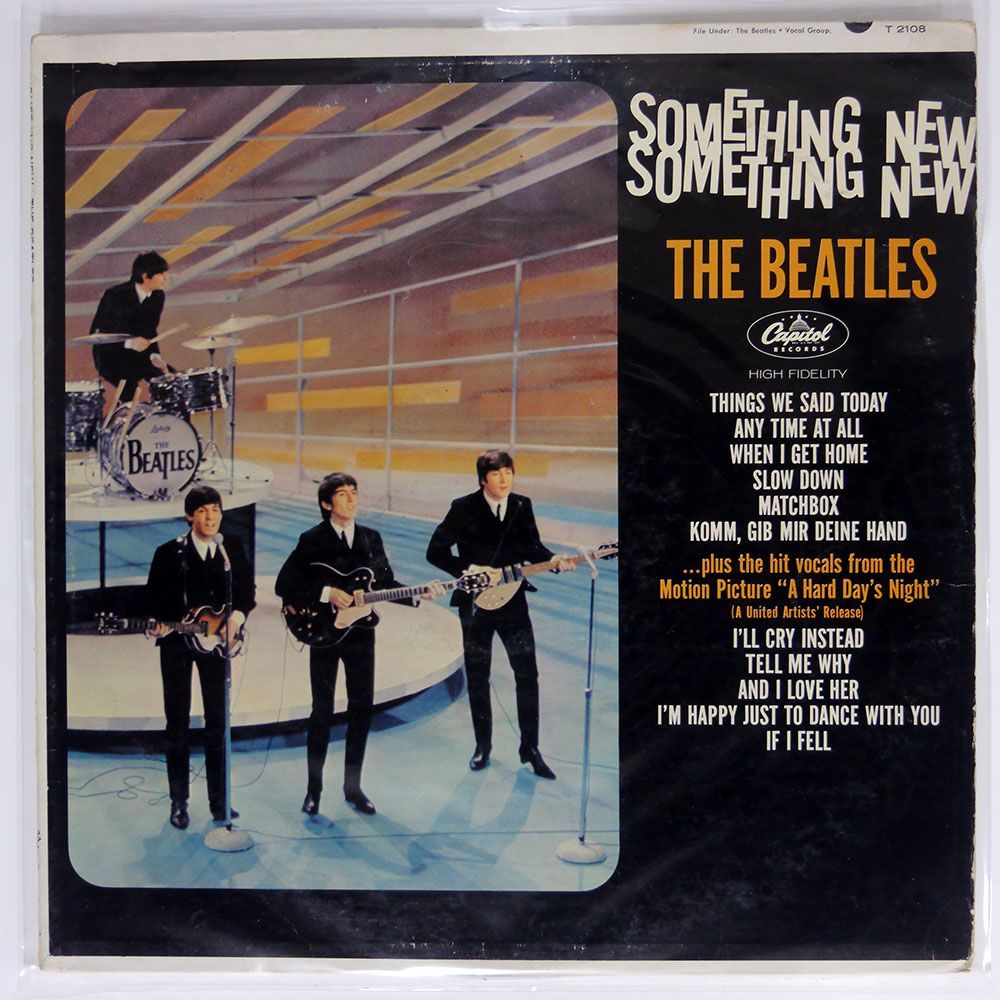 米 BEATLES/SOMETHING NEW/CAPITOL T2108 LP_画像1