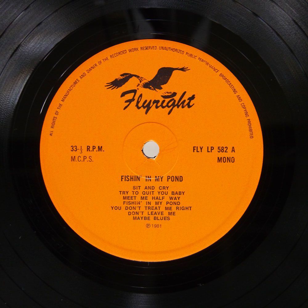 V.A./FISHIN’ IN MY POND/FLYRIGHT RECORDS FLY582 LP_画像2