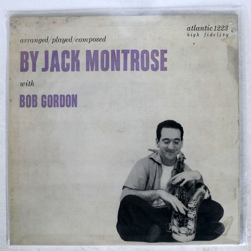 米 JACK MONTROSE/WITH BOB GORDON/ATLANTIC 1223 LP_画像1