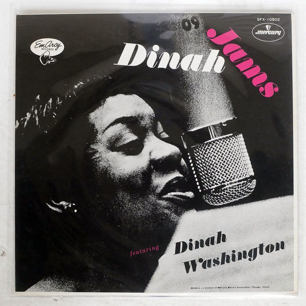 DINAH WASHINGTON/DINAH JAMS/MERCURY SFX10502 LP_画像1