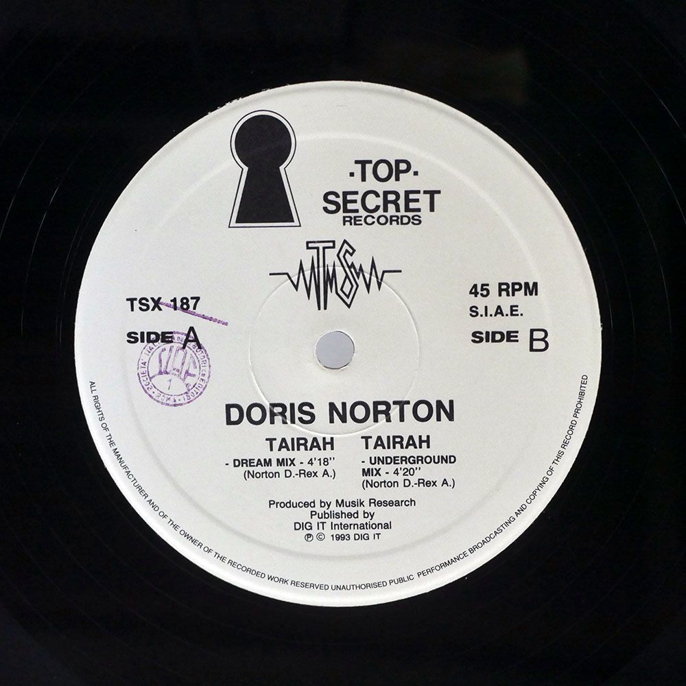DORIS NORTON/TAIRAH/TOP SECRET TSX187 12_画像2