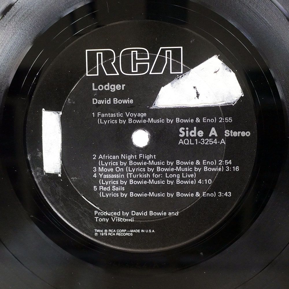 米 DAVID BOWIE/LODGER/RCA VICTOR AQL13254 LP_画像2