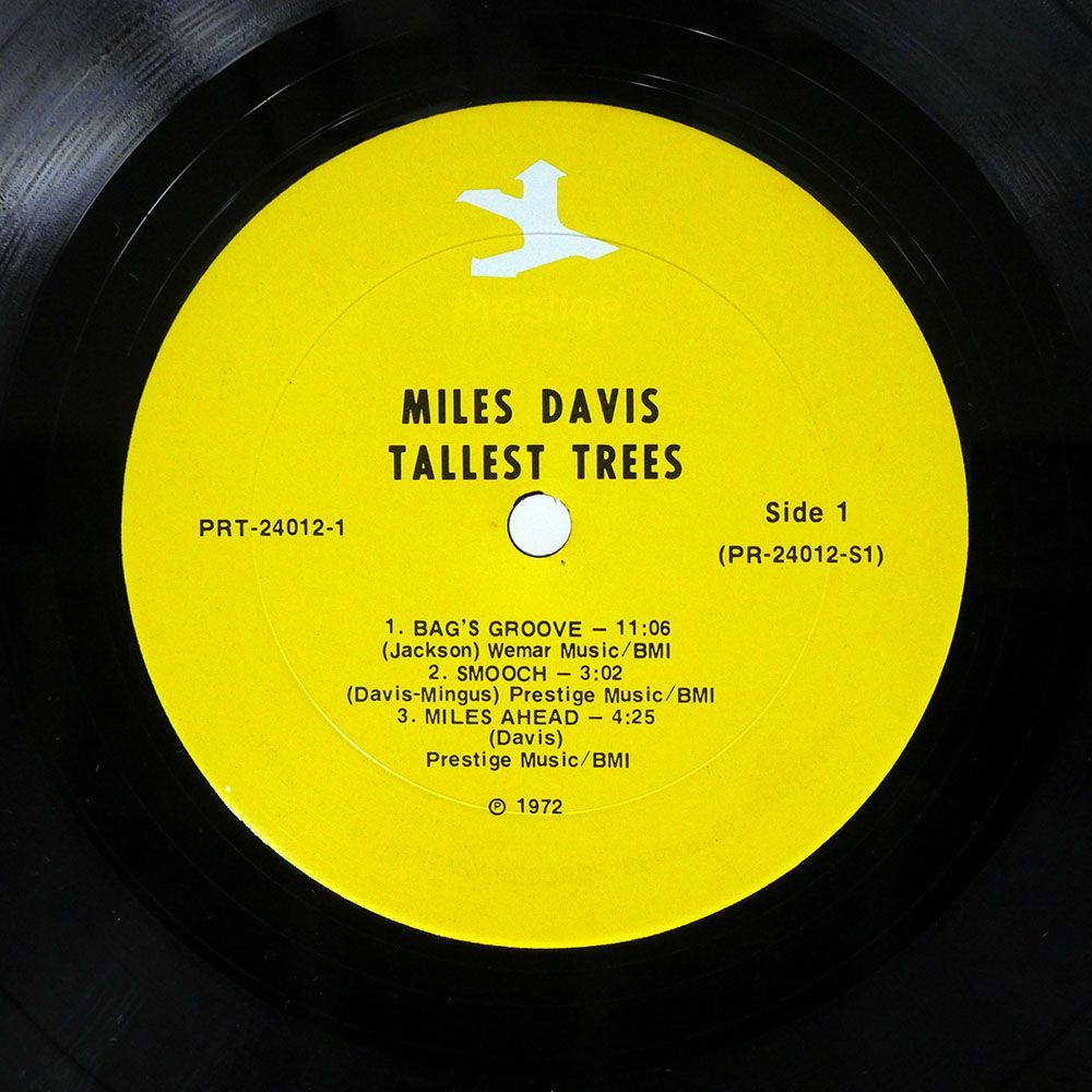 米 MILES DAVIS/TALLEST TREES/PRESTIGE PR24012 LP_画像2