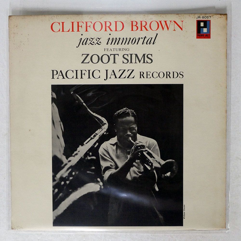 赤盤 CLIFFORD BROWN/JAZZ IMMORTAL/PACIFIC JAZZ JR8057 LP_画像1