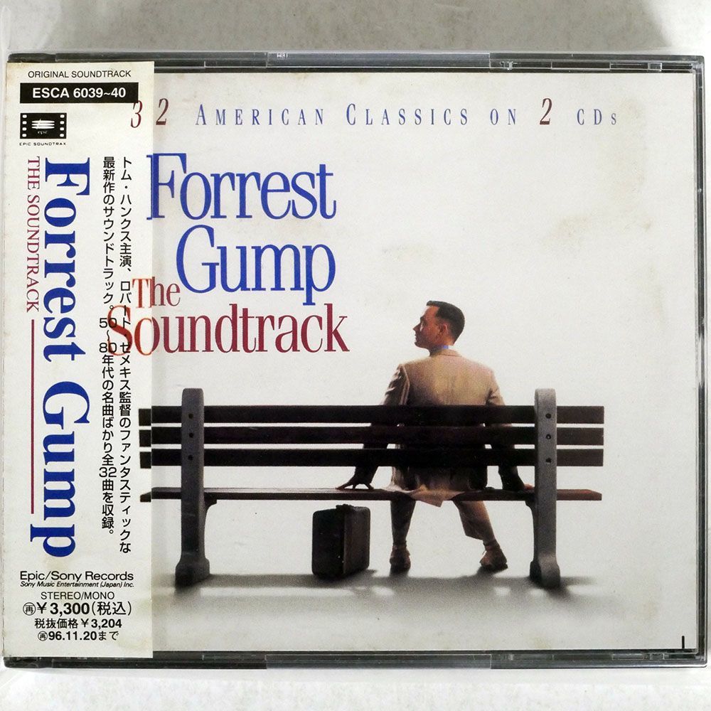 VA/FORREST GUMP - THE SOUNDTRACK/EPIC SOUNDTRAX ESCA6039 CD_画像1