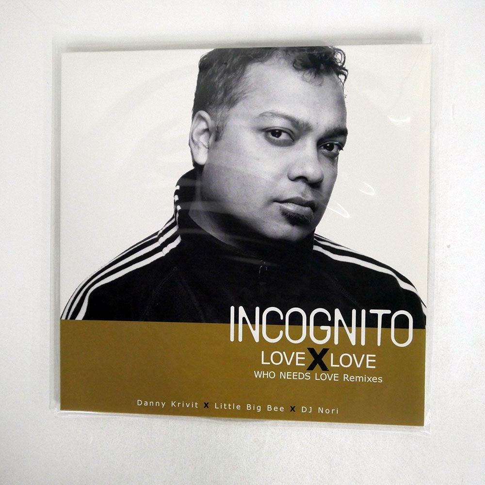 INCOGNITO/LOVE X LOVE (WHO NEEDS LOVE REMIXES PART 1)/PONY CANYON INC. PCJY00003 12_画像1