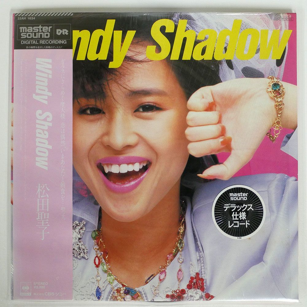 MASTERSOUND 帯付き 松田聖子/WINDY SHADOW/CBS SONY 32AH1634 LP_画像1