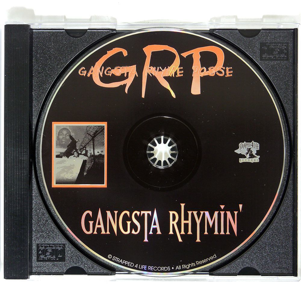 GANGSTA RHYME POSSE/GANGSTA RHYMIN’/STRAPPED-4-LIFE RECORDS S4L-4155 CD □_画像2