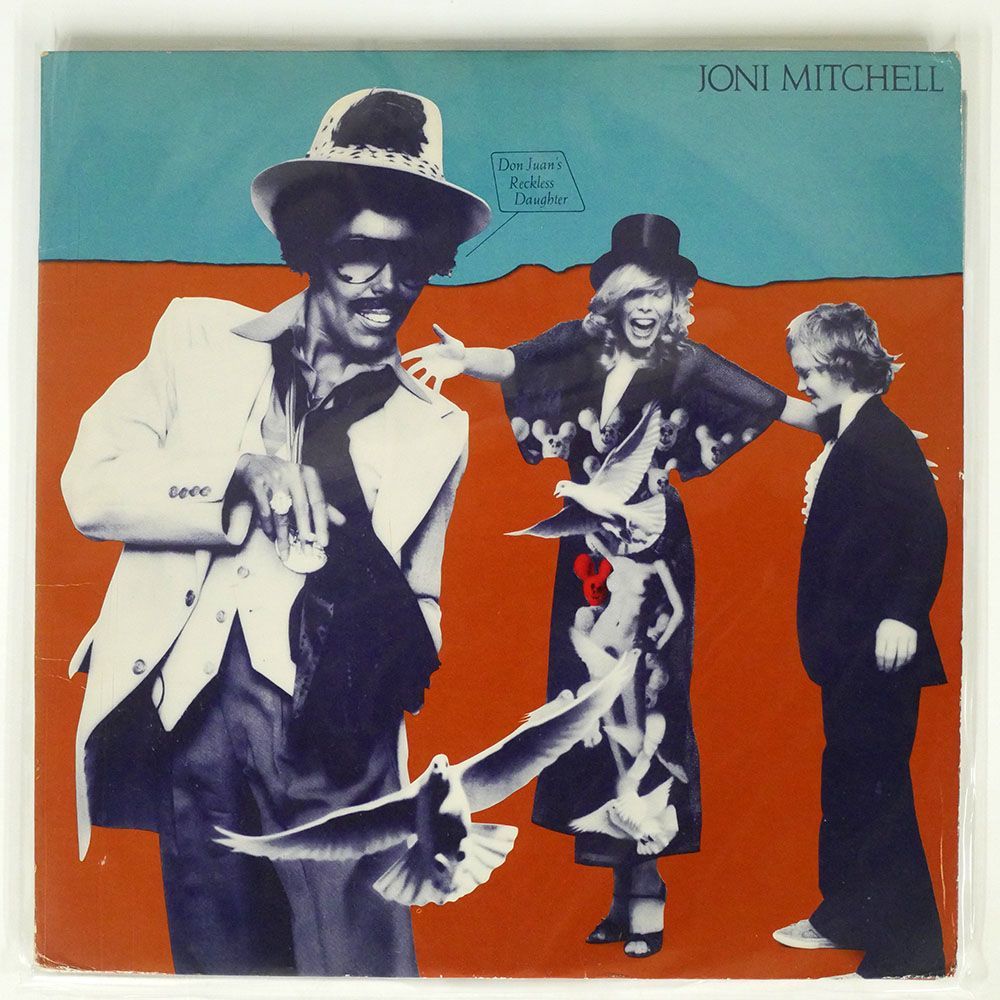 米 JONI MITCHELL/DON JUAN’S RECKLESS DAUGHTER/ASYLUM BB701 LP_画像1