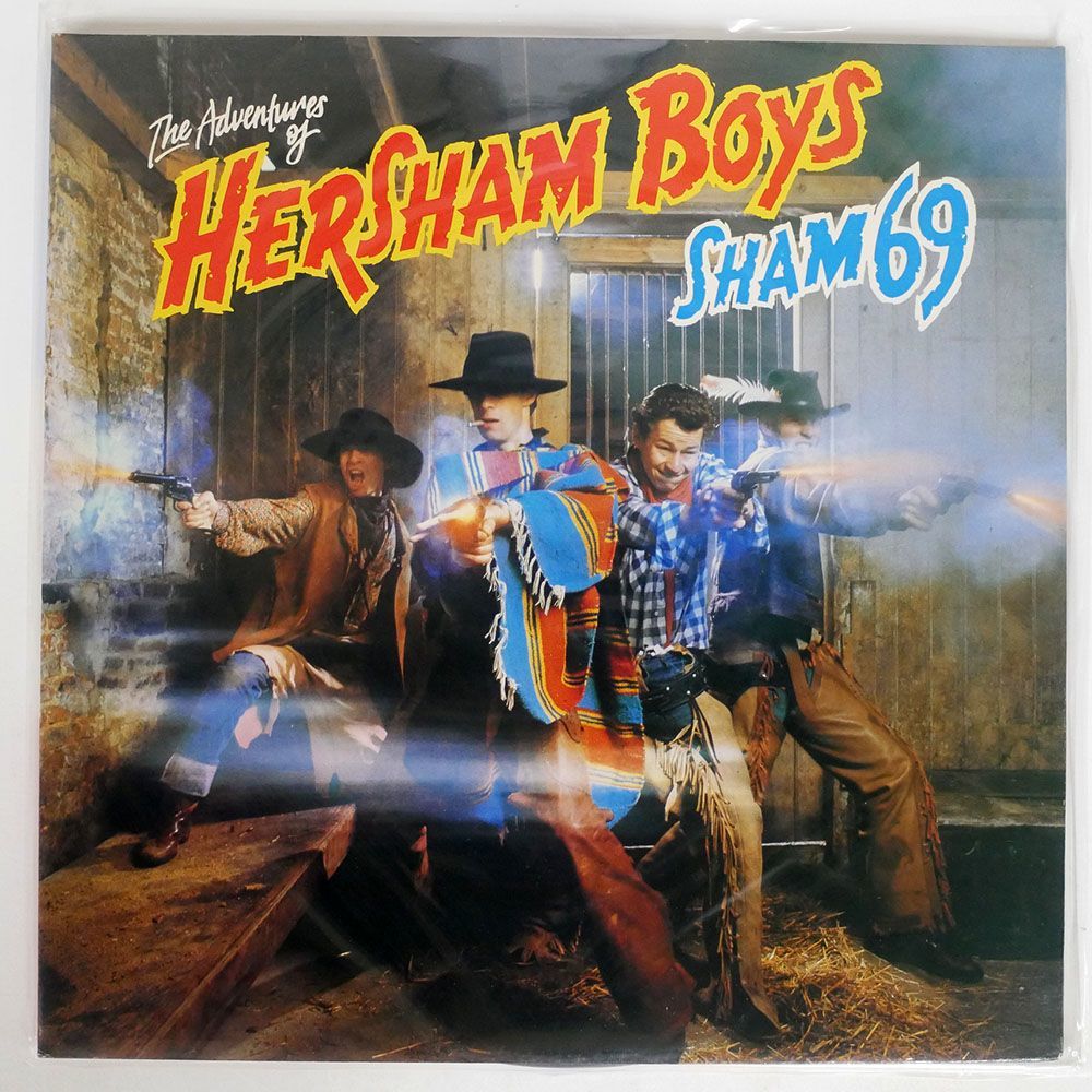 英 SHAM 69/ADVENTURES OF HERSHAM BOYS/POLYDOR POLD5025 LP_画像1