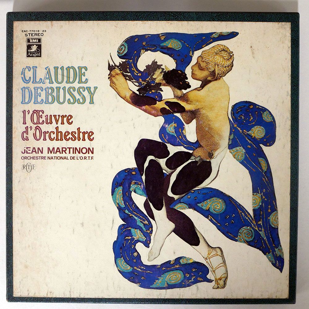 MARTINON/DEBUSSY LOEUVRE D’ORCHESTRE/ANGEL EAC77018-23 LP_画像1