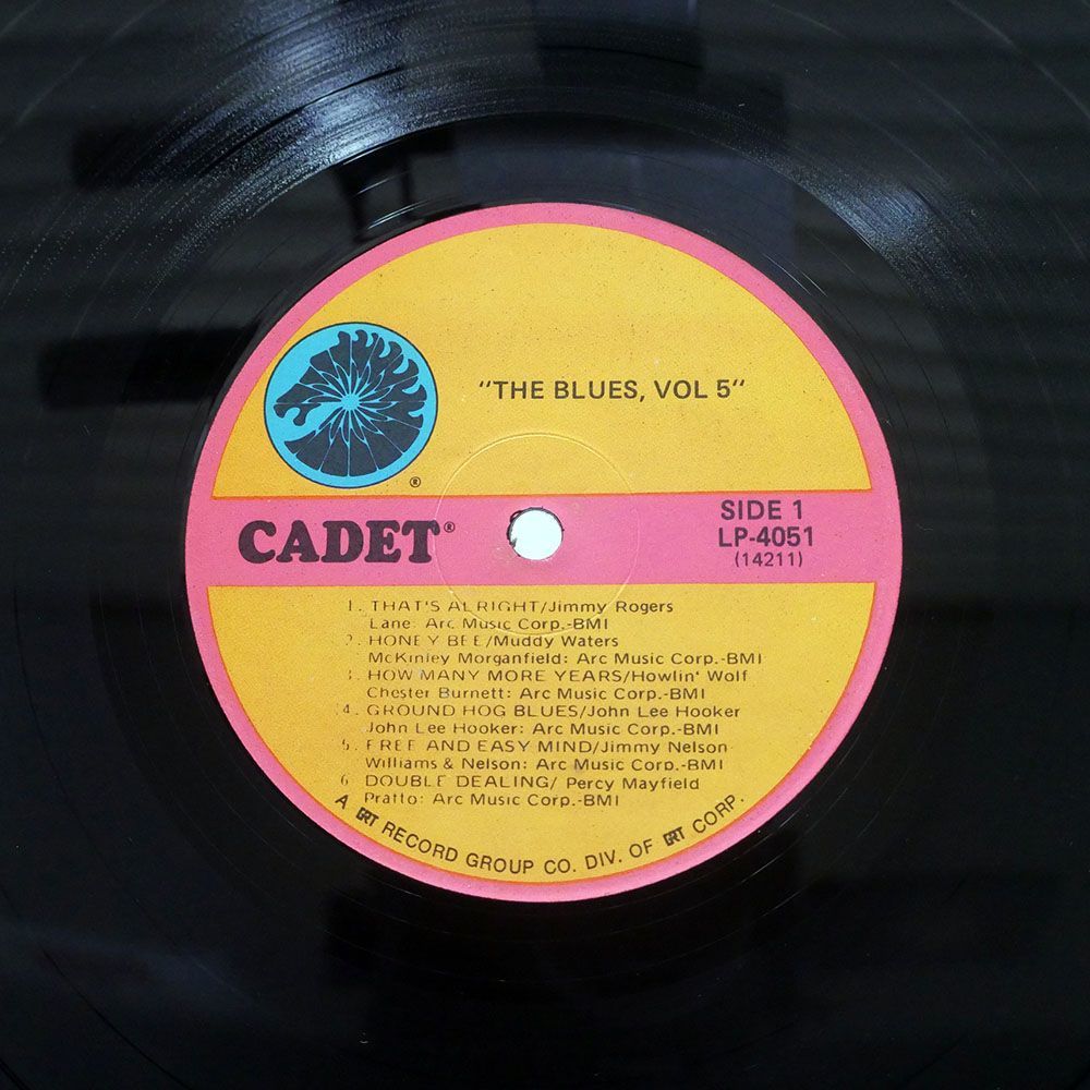 VA(JIMMY ROGERS)/BLUES VOLUME 5/CADET LP4051 LP_画像2