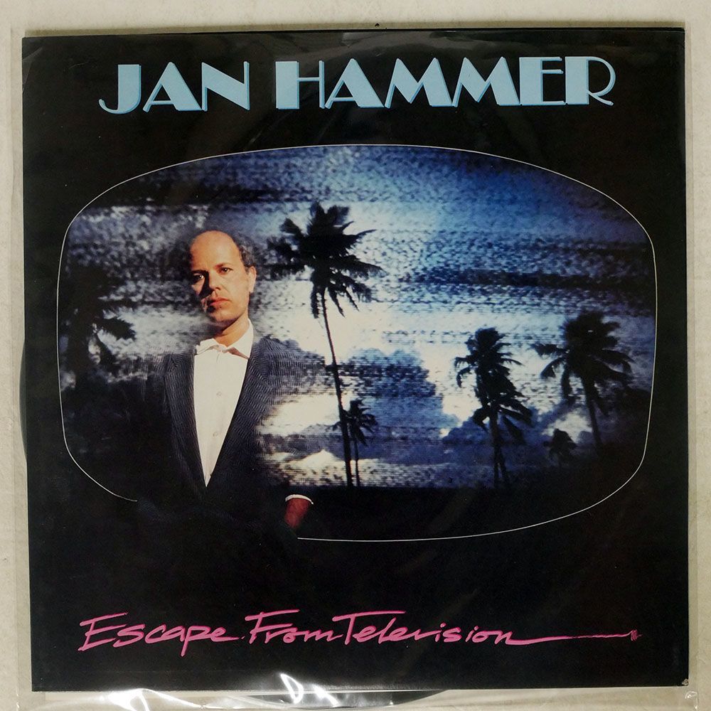 見本盤 JAN HAMMER/ESCAPE FROM TELEVISION/MCA P13613 LP_画像1